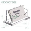 Calendarin Acrylic Business Card Holder for Desk, Clear Business Name