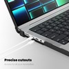 TECHGEAR Case Compatible MacBook Pro 16 inch 2024-2021 Protective Snap-On