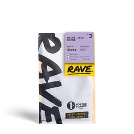 Rave Coffee - Mocha Java Blend Nº 3, Espresso Grind Freshly Roasted and Ground 250g