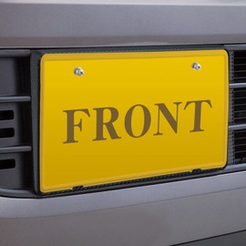 セイワ(SEIWA) 車外用品 ナンバープレートベース 1枚入り カーボンブラック柄 K376 フロント用 立体タイプ