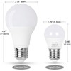 Vgogfly LED Refrigerator Light Bulb 40W Equivalent Appliance Bulb 120V