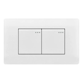 CL Apagador Doble Apagador 2 Vias Switch De Luz Interruptor