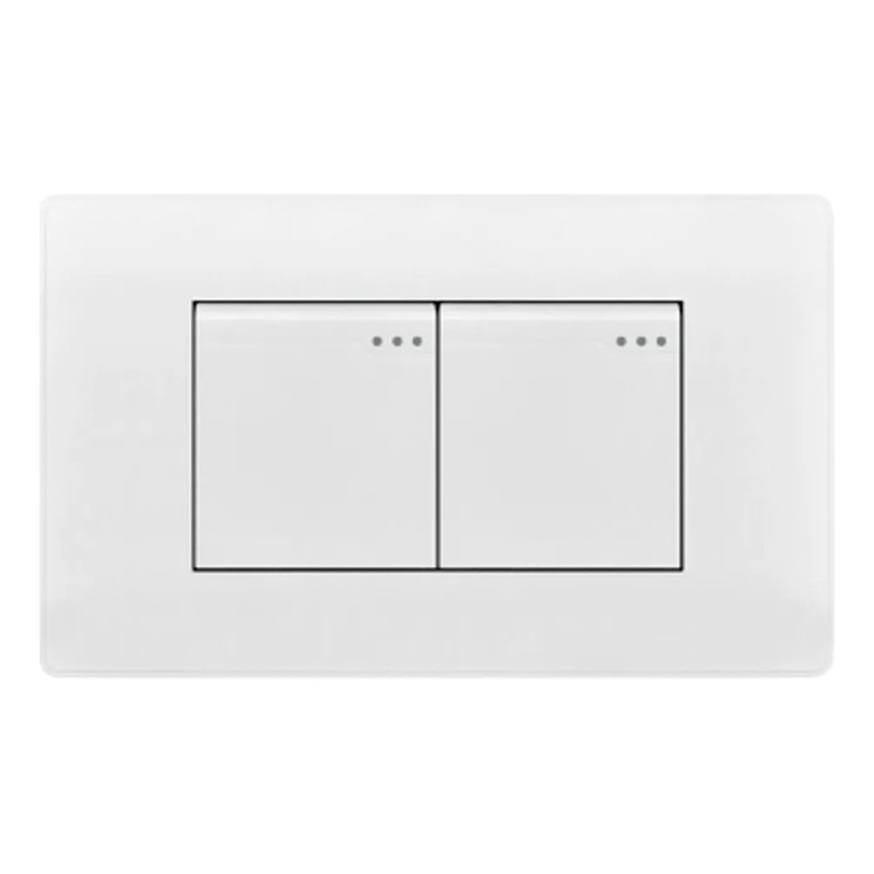 CL Apagador Doble Apagador 2 Vias Switch De Luz Interruptor