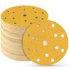 STEBRUAM 40pcs 150mm Sanding Discs,40 Grit 6 inch 15 Holes