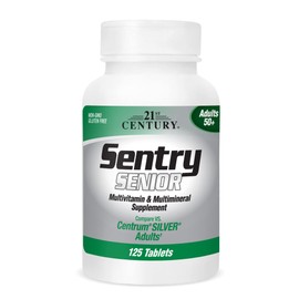 21st Century 21st Century Sentry Senior Tablets, 125-Count (22390)