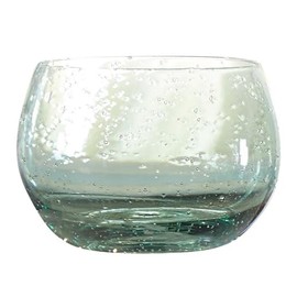 Santa Barbara Design Studio Seeded Drinking Glasses, Roly Poly Tumbler, 10 Fluid Ounces, Green