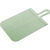 Snap S Chopping Board Natural Leaf Green
