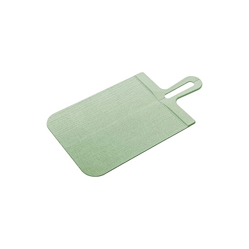 Snap S Chopping Board Natural Leaf Green