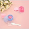 Travel Containers for Toiletries, 3 Size 0.35/0.7/1 Oz Sample Jars,