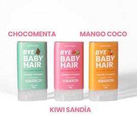 Cera para Cabello en Barra 3 Piezas Carbonyko – Hair Wax Stick para Baby Hair y Frizz – Fijación Firme sin Efecto Pegajoso – Fórmula Vegana con Vitami