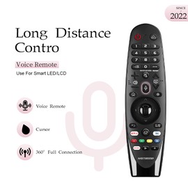 Voice Magic Remote Control Replacement for LG Smart TVs with Voice & Pointer - Compatible with OLED/QNED/NanoCell WebOS (Models: AN-MR20GA, AKB75855501, MR19BA, MR21, MR22, MR23, MR24, MR18BA, MR650A)
