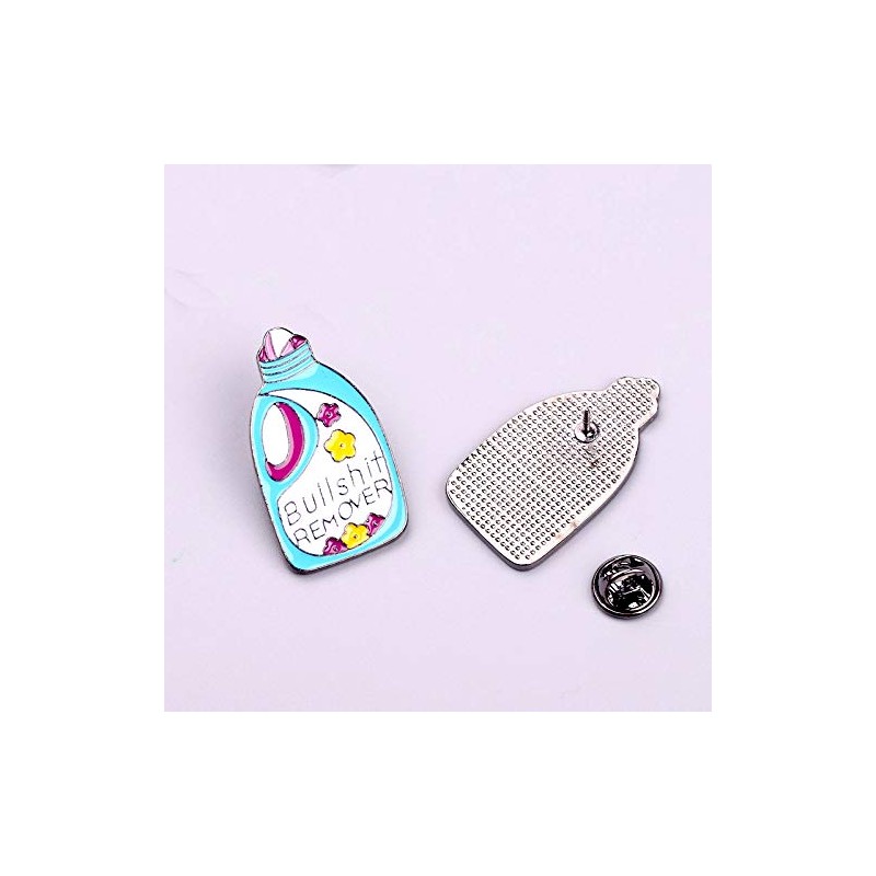 Patch Nation Bullshit Remover Metal Button Badge Pin Brooch Pin