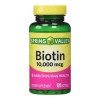Biotina 10,000mcg (120 Cápsulas) Cabello Hermoso, Uñas Y Piel Sabor
