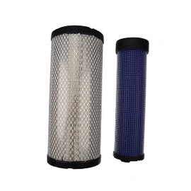 DVPARTS Air Filter Kit R1401-42270 & R2401-42280 Compatible with Kubota KX121-3 KX121-3S KX161-3 KX161-3S L48 M4700 M4800 M4900 M5400 M5700 MX4700 MX5000 MX5100 MX5200 R420 R520