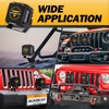 Auxbeam 7 inch Pod Light Covers, Black Cube Offroad Light
