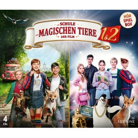 Die Schule der magischen Tiere 1 & 2 – Hörspielbox – Die Hörspiele zu den Kinofilmen auf 4 CDs