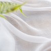 Ftinala White Sheer Curtains 108 Inches Long Extra, Thin Linen