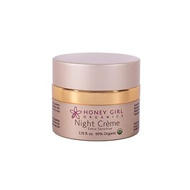 Night Creme Extra Sensitive, 1.75 Oz by Honey Girl Organics