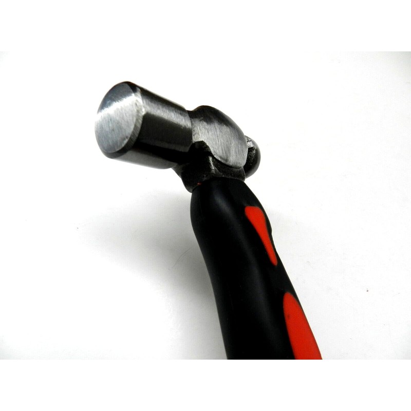 Ball Peen Hammer 12oz Stubby Steel Short Handle Ergonomic Metal