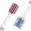 2-in-1 Blow Dryer Brush & Hair Straightener, Ionic & Ceramic