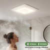 Seveat Bathroom Exhaust Fan with Light – 1000 Lumens, Dimmable,