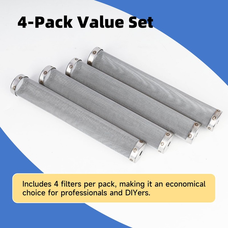 4pcs 730067 60 Mesh Fluid Manifold Filter Paint Sprayer Filter