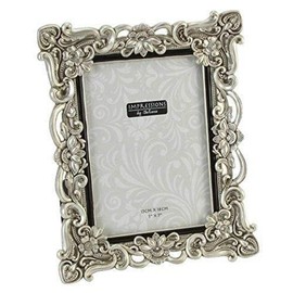 Antique Silver Vintage Style Ornate Picture Photo Photograph Frame 7 x 5
