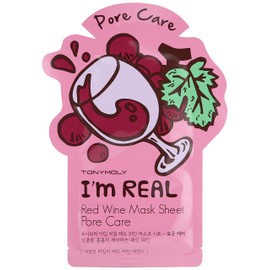 TONYMOLY TONYMOLY I'm Real Red Wine Sheet Mask, Easter Basket Stuffers, Hydrating & Moisturizing Skincare, Korean Skin Care Face Mask