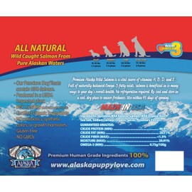 Alaska Puppy Love Wild Alaskan Salmon Jerky 1oz