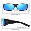 GEGURI Fit Over Glasses Sunglasses for Men Women Polarized, Classic
