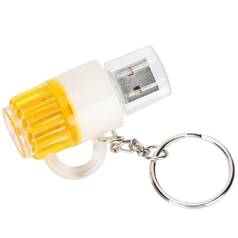 USB Flash Drive Cartoon Domineering Beer Mug Shape Portable Storage