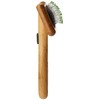 Alcott Bamboo Groom Soft Slicker Brush Small (BG SSLICK SM)