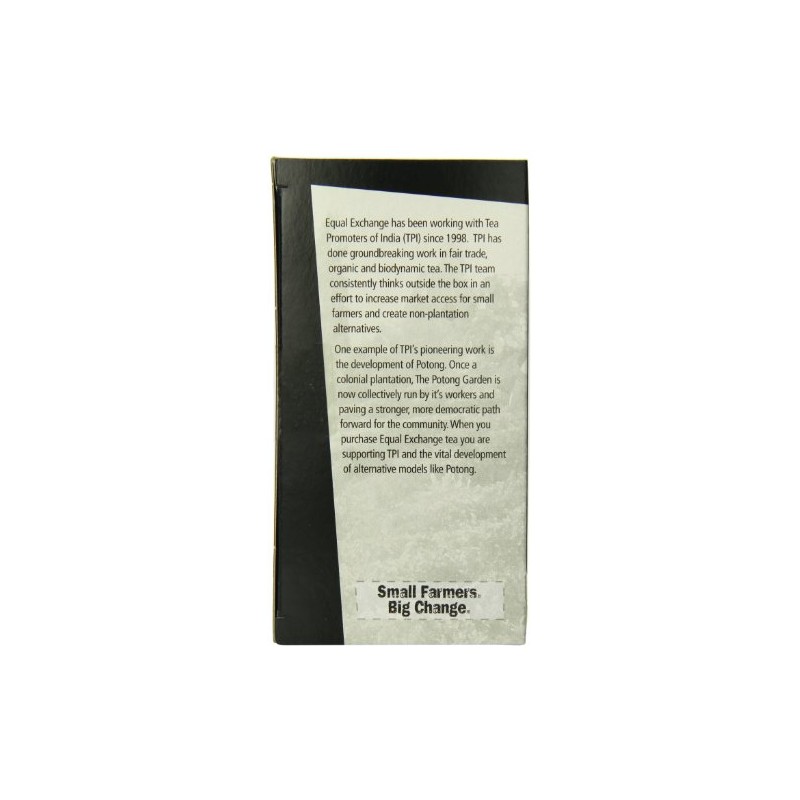 Equal Exchange Organic Decaf English Breakfast Tea, 20-Count (Pack of