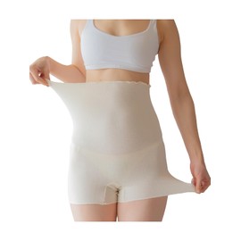 Soan Soft Silk Belly Wrap Pants, Men's, Women's, Unisex, charcoal gray