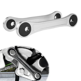 Xitomer 0-1.2'' Adjustable Lowering kit, Fit for Gen 3 KLR650 2022 2023 2024 / Gen 2 KLR650 2008-2018 Suspension Links Lower Link (Black)