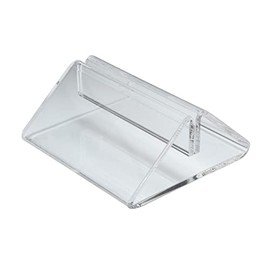 Clear Perspex - Tent Menu Holder