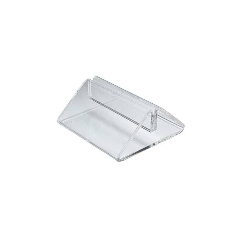 Clear Perspex - Tent Menu Holder