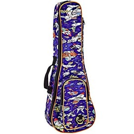 Ortega Spaceman KUB-SP-SO Gig Bag for Soprano Ukuleles with Shoulder Straps