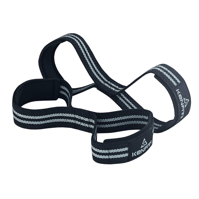 Figure 8 Lifting Straps Padded Wrist Support for Deadlifts weight