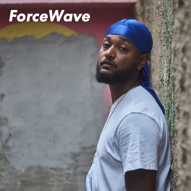 Silky Durag - Gorra de satén para hombre y mujer,