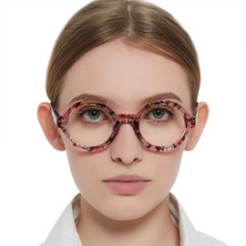 OCCI CHIARI Reading Glasses Women's Reader Purple Sturdy Eyewear1.75 (0 1.0 1.25 1.5 1.75 2.0 2.25 2.5 3.0 3.5 4.0 5.0 6.0)