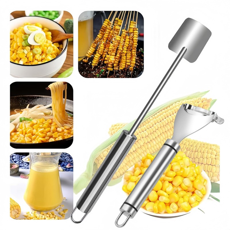 3 Pcs Upgraded Stainless Steel Corn Kitchen Tool set Corn
