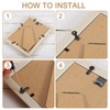 sourcing map 100Pcs Picture Frame Turn Button, Frame Backing Fasteners