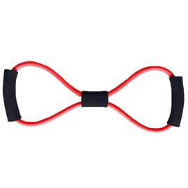 Training Tube Muscle Training Tube Fitness, Exercise, Rubber , red