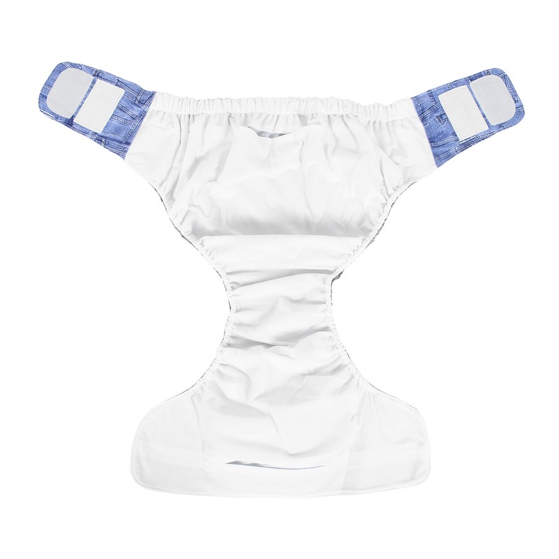 Adult Diaper Adjustable Washable Elderly Diaper Reusable Incontinence Nappy PantsA09