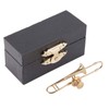 Mini Unique Gold Plating Musical Instrument Brooch Gift Decoration with