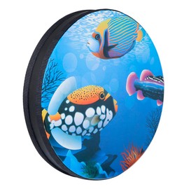 Kisangel Percussion Hand Drum Underwater Sea World Instrument Engaging Design for Enhances Listening Coordination Musical Skills Birthday