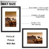 A PLUS MAX 9x12 Picture Frame, Engineered Wood Frame Display