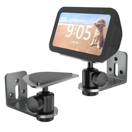 Liboer Wall Mount for Echo Show 5, Aluminum Stand with Magnetic, Adjustable Display Stand for Show 5 (for SH5 3rd)