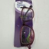 EQUATE 2 Equate Flora Red Readers w Case +1.00 Reading